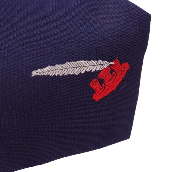 Unbranded Tie OS Blue Embroidered Bill Of Rights USA Flag Patriotic Adjustable - Picture 3 of 8